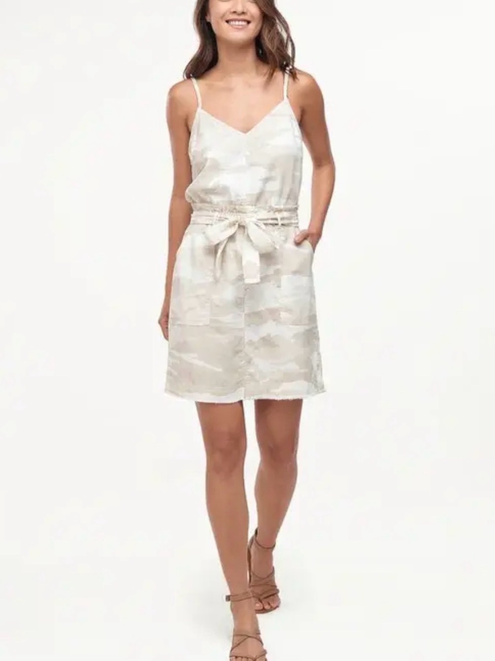 Splendid Geneva Camo Blended Mini Dress M
